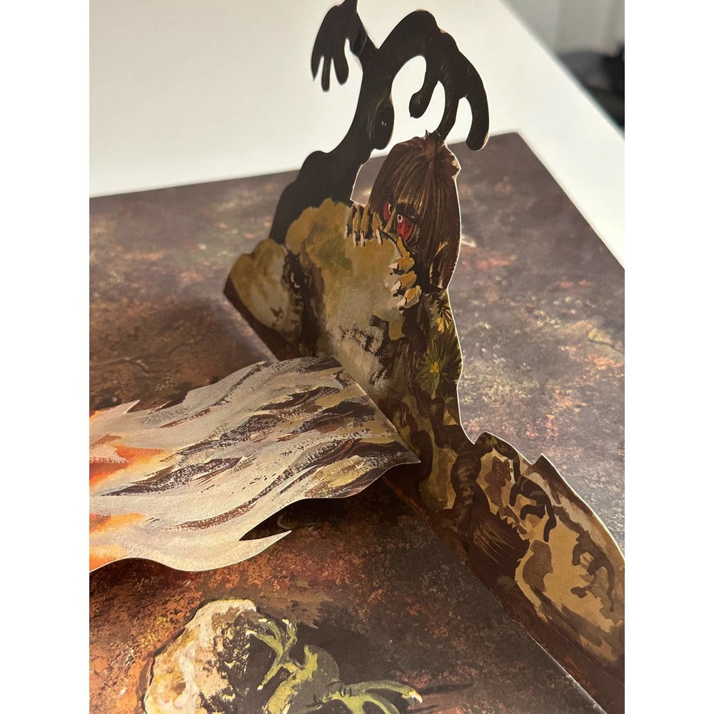 Vintage Witch Pop up Table decoration Hallmark 10" tall w/original pkg Halloween - Picture 6 of 16